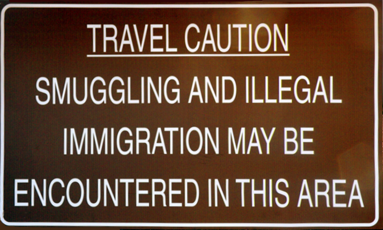 Arizona Border Warning